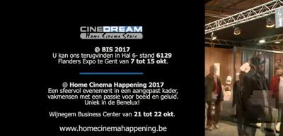 Cinedream TV @ BIS 2017 - Flanders Expo te Gent