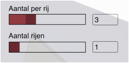 Zitcomfort aantallen