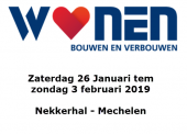 Wonen 2019 - Nekkerhal Mechelen - 26 januari tem 3 februari 2019