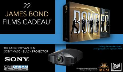 Sony HW50-ES Black - Gratis James Bond Bluray Box Sony HW50-ES Black - Gratis James Bond Bluray Box