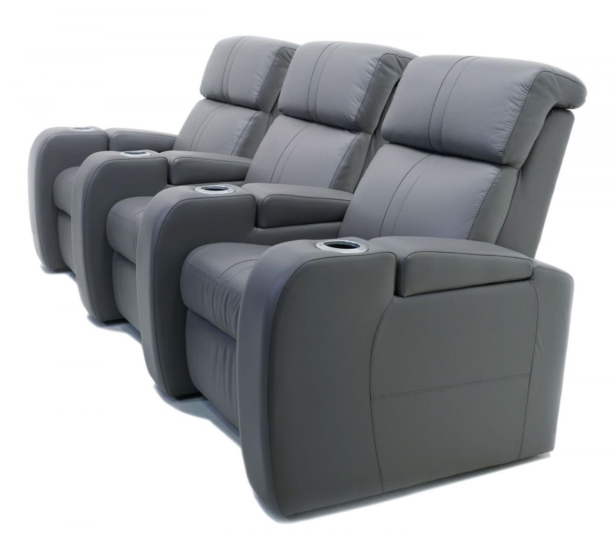 3 Zit Odeon Recliner met relax en hoofdsteun motor