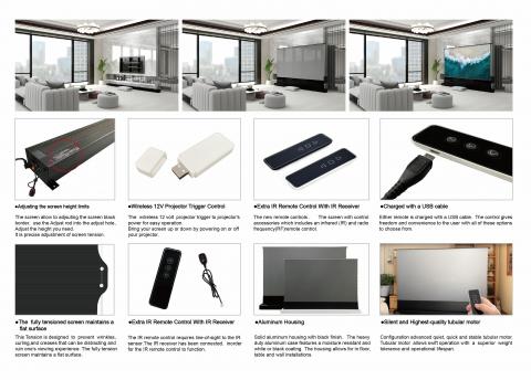 CinePro UST Floor rising