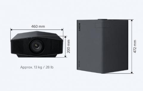 Sony XW5000 XW7000 measurments