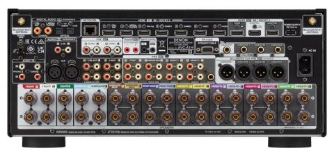 Denon AVC-A1H back
