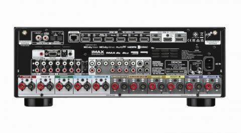 Denon AVC-X3800H back