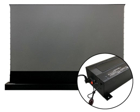 CinePro Ultra Short Throw scherm 120 " - Floor rising - pop up CinePro Ultra Short Throw scherm 120 " - Floor rising - pop up