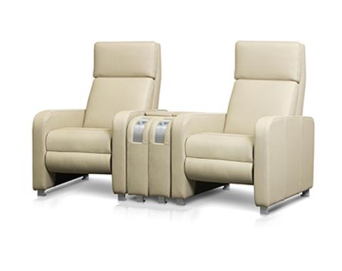 1-zit + 1 armleuning met bekerhouder warm/koud en opbergbox