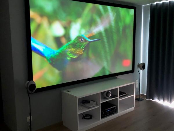 Home Cinema in de slaapkamer